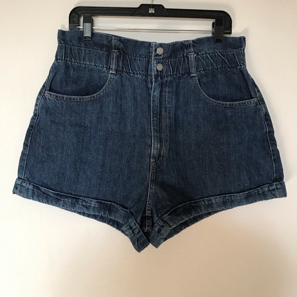Levi's Dark Blue Denim Shorts